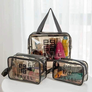 Túi Đựng Mỹ Phẩm Trong Suốt, Túi Du Lịch Trong Suốt Chống Thấm Nướ...