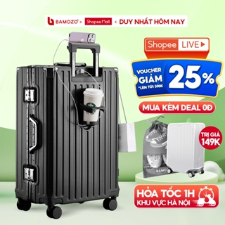 Vali Bamozo Khung Nhôm 9066 Size 20/24/28 Cao Cấp Bịt 4 Góc Chống ...