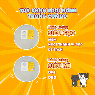 Bánh tráng phơi sương CATSKY FOOD combo bánh tráng đồ ăn vặt - Bơ ...