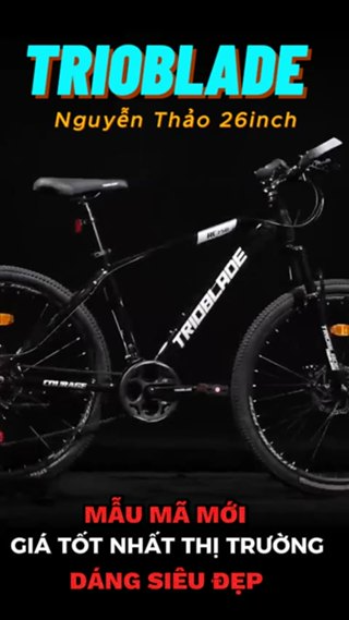 Xe đạp địa hình 26inch TRIOBLADE Nguyễn Thảo Mẫu Mới...