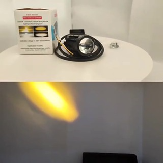 Đèn Trợ Sáng Bi Cầu Mini Đèn Pha Xe Máy Xe Điện Hai Màu Vàng Trắng...