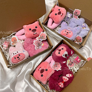 [Hàng sẵn HCM] Set quà Loopy Hải Ly mini tặng sinh nhật, bạn bè, n...