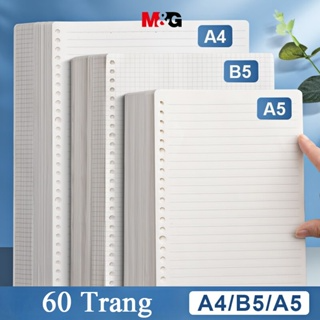 MG A4 / A5 / B5 sổ tay sổ còng vở kẻ ngang giấy refill 60 tờ Sổ ta...
