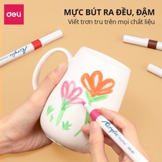 [Chính Hãng] Bút Sơn Màu Acrylic Marker Deli THÊM 80% MỰC - 12/24/...