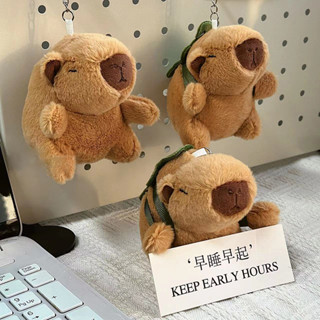 Capybara Móc Khóa Hoạt Hình Nâu Capibala Móc Khóa Mặt Dây Chuyền S...