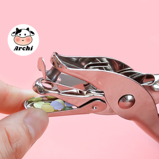 Kìm bấm lỗ giấy refill dụng cụ bấm lỗ giấy đơn làm sổ còng sổ tiện...