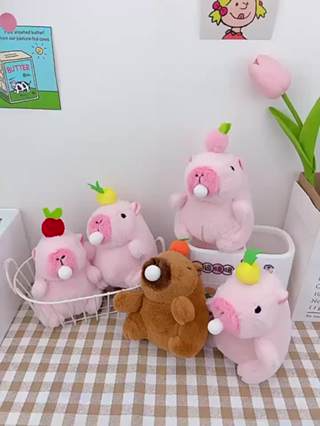 Capybara Mặt Dây Chuyền Capybara Sang Trọng Túi Đồ Chơi Đồ Trang T... Capybara Mặt Dây Chuyền Capybara Sang Trọng Túi Đồ Chơi Đồ Trang T...