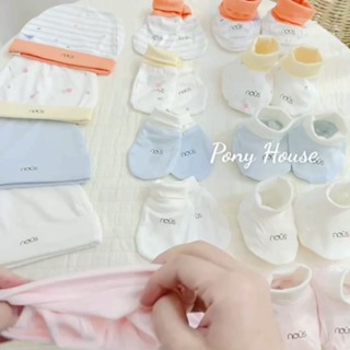 Set Mũ, Bao Tay, Bao Chân Nous Petit - Phụ Kiên Cho Bé Sơ Sinh/ Ne...