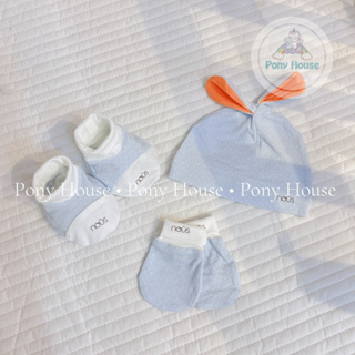 Set Mũ, Bao Tay, Bao Chân Nous Petit - Phụ Kiên Cho Bé Sơ Sinh/ Ne...