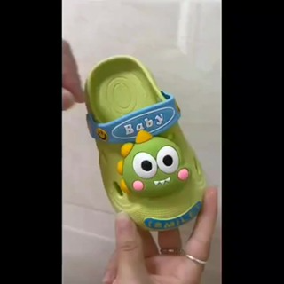 Giày Lỗ Trẻ Em Mùa Hè Bé Gái Trong Nhà Chống Trơn Trượt Hoạt Hình ...