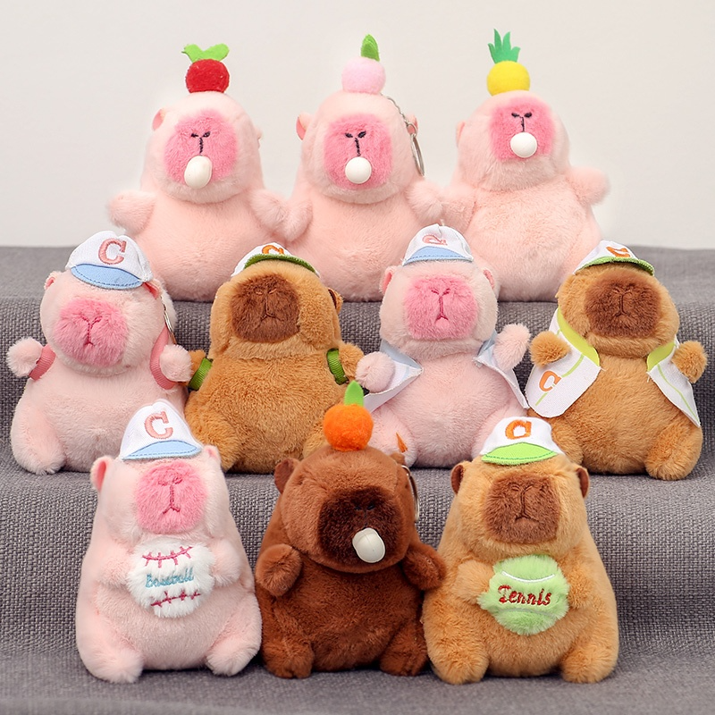 Capybara Mặt Dây Chuyền Capybara Sang Trọng Túi Đồ Chơi Đồ Trang T...