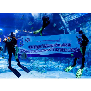 Hà Nội [Code gửi SMS] Vé rẻ vào Thuỷ Cung Lotte Tây Hồ Hà Nội - Áp...