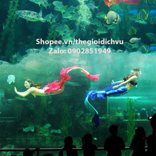 Hà Nội QrCode quẹt mã] Thủy Cung Time City Hà Nội vé QRCode vào cử...