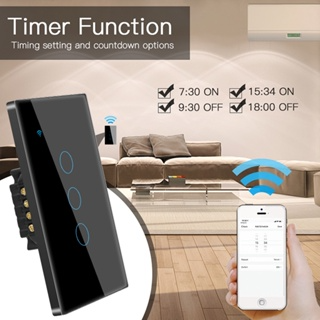 Công Tắc Cảm Ứng Thông Minh Không Có Ổ Cắm Wifi Tuya Trung Tính 11...
