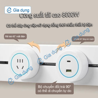Ổ cắm điện thông minh gắn tường cao cấp 220250V / 32A thanh dài 50...