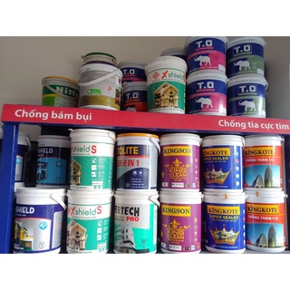 Sơn nước cao câp thùng 7kg đủ màu giá rẻ trang trí phòng decor phò...