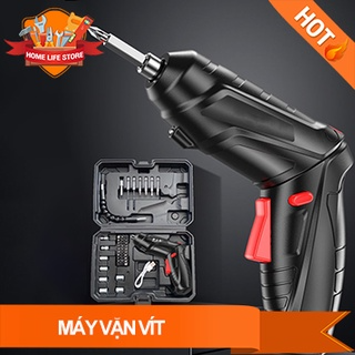 FREESHIP 47/15Máy Bắt Vít Cầm Tay Máy Khoan Pin Mini Bắt Vít Đa Nă...