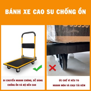 Xe Đẩy Hàng, Xe Kéo Hàng TOSHUDO Thép Bánh xe chống ồn Tải Trọng 3... Xe Đẩy Hàng, Xe Kéo Hàng TOSHUDO Thép Bánh xe chống ồn Tải Trọng 3...