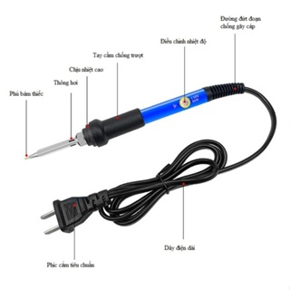 Mỏ hàn thiếc điều chỉnh nhiệt độ, máy hàn chì mini, mỏ hàn tq936 6...