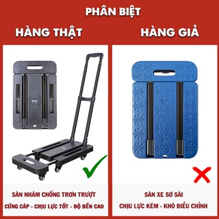 Xe Kéo Hàng - Xe Đẩy Hàng TOSHUDO Nhập Khẩu Gấp Gọn Bản Nâng Cấp T...