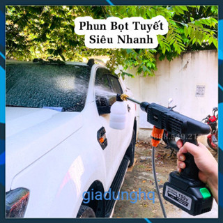 Máy rửa xe pin cực khỏe..Hàng lõi đồng cty chuẩn...
