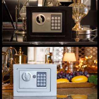 Két sắt an toàn cỡ nhỏ cho mọi gia đình - Két sắt mini khoá - HM66...