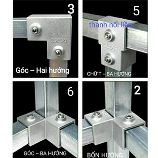 KHỚP NỐI ĐA NĂNG NHÔM HỢP KIM DÀY 2,5 mm Có sẵn ốc vít Đấu Nối Hộp...