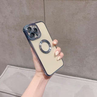 Ốp điện thoại iphone hở táo 6D viền vuông kính bảo về camera cho i...