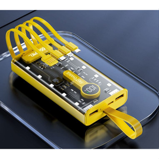 Sạc Dự Phòng Trong Suốt 20000mAh Với Cổng Sạc Nhanh 22.5w và PD 20...