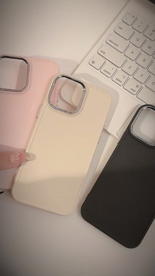 Ốp Lưng Điện Thoại IPhone Silicone Mềm Mạ Điện Kim Loại Màu Trơn C...