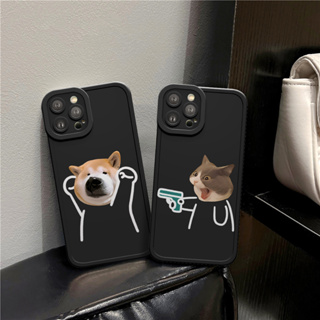 Ốp Lưng Điện Thoại Iphone Mèo nóc nhà cạnh vuông 6/6plus/6s/6splus...