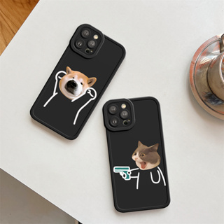 Ốp Lưng Điện Thoại Iphone Mèo nóc nhà cạnh vuông 6/6plus/6s/6splus...