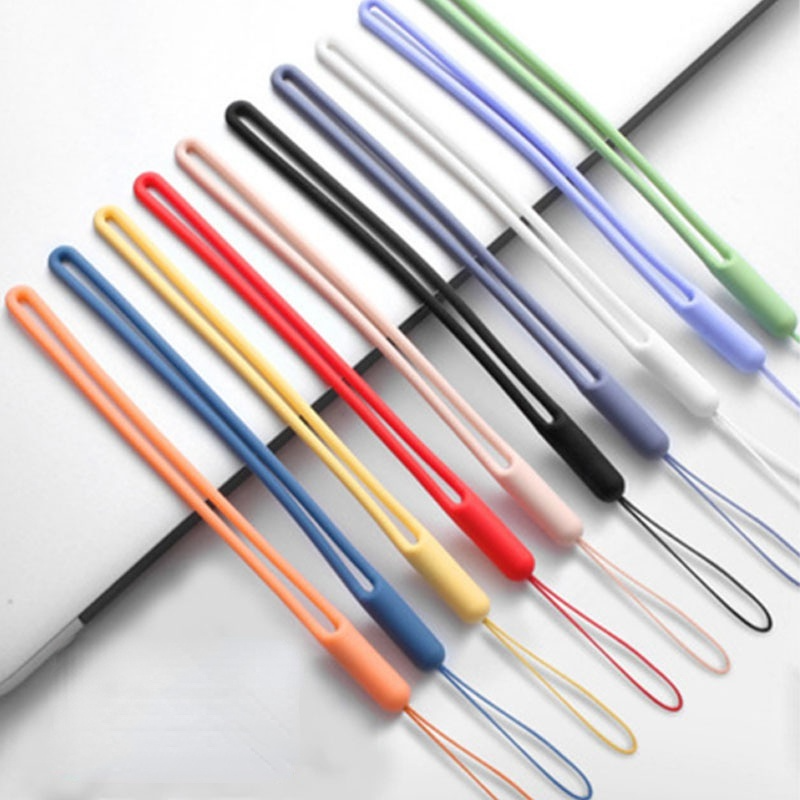 Silicone Dây Đeo Điện Thoại / Chìa Khóa / Máy Ảnh Bằng Silicon Họa...