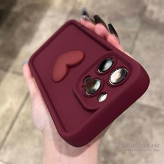 Ốp Điện Thoại Mềm Họa Tiết Trái Tim 3d diy Cho iphone 15 14 13 12 ...