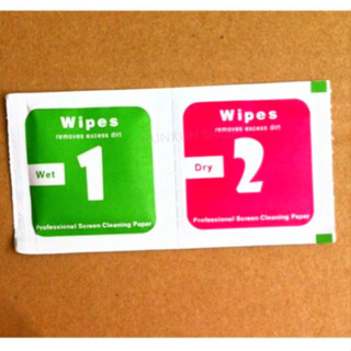 [QUÀ TẶNG KHÁCH VIP] Khăn lau 1 và 2 mếng lau vệ sinh màn hình điệ...