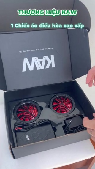 Áo Điều Hòa KAW Chính Hãng Pin 50000mAh Chạy 12-15H, Có Khả Năng C...