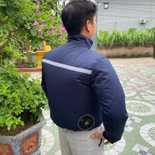 Áo điều hòa nhật bản MÀU XÁM GHI 12V 50000mAh, áo quạt điều hòa ch... Áo điều hòa nhật bản MÀU XÁM GHI 12V 50000mAh, áo quạt điều hòa ch...