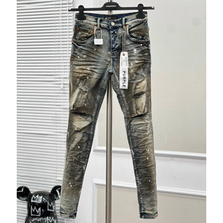 [HÀNG CAO CẤP ] Quần Jean Nam Purple Xanh Bụi 4 Cúc Quần Jean PURP...