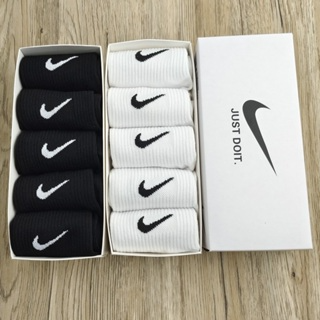 Tất vớ NIKE trắng đen thể thao cổ ngắn cổ trung cổ cao nam nữ vải ...