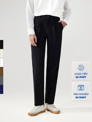 Quần tây nam hàn quốc JBagy dáng baggy vải co giãn dày dặn dáng su...