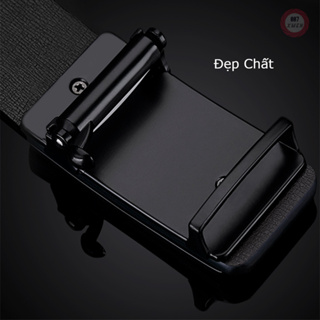 Giá Sốc Thắt lưng nam da cao cấp khóa kim loại tự động không gỉ -...