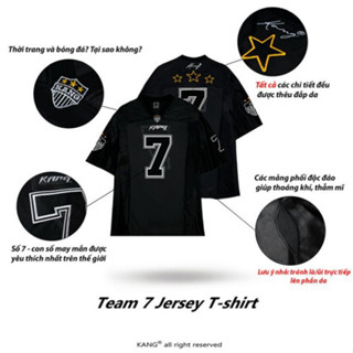 Áo Thun Số 7 Jersey KANG Local Brand Streetwear Form Oversize, KAN...