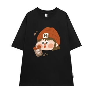 Siêu HotÁo Thun couple Cặp Đôi Dễ Thương Form Rộng, Áo Phông Đôi C...