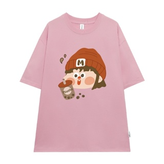 Siêu HotÁo Thun couple Cặp Đôi Dễ Thương Form Rộng, Áo Phông Đôi C...