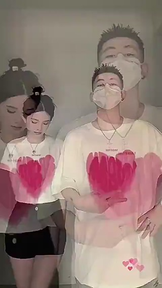 Cặp Áo Thun Đôi Nam Nữ In 5D Gấu Nâu , Trái Tim Nhiều Màu Hottrend...