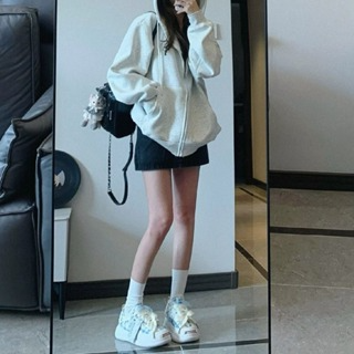 Áo khoác hoodie trơn nam nữ ulzzang unisex, áo hoodie zip dáng hàn...