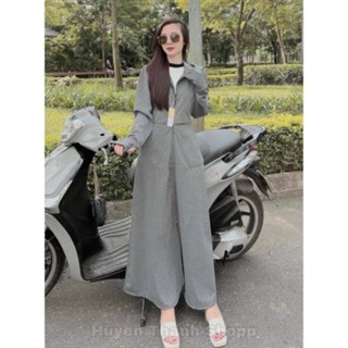 Áo Chống Nắng Toàn Thân Nữ From Dài Rộng Chất Vải Umi Hàn UPT50 Ch...