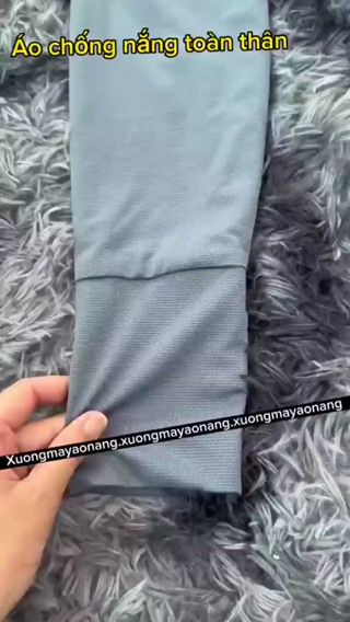 Áo Chống Nắng Nữ Toàn Thân 2 Lớp Dáng Dài cản tia UV, tản nhiệt 2 ...