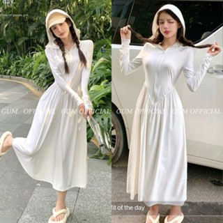 Áo Khoác Chống Nắng Toàn Thân Nữ Dáng Váy thun lạnh chống tia cực ...