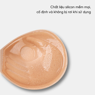 Áo bra dán nâng ngực Silicon cài trước không gọng hình bàn tay Mã ...